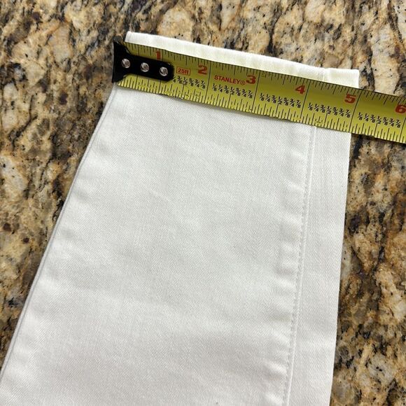 Talbots White High Waist Skinny Leg Ankle Length Jegging Size 8P - Picture 8 of 10